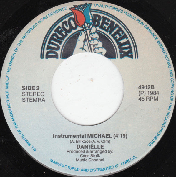 Danielle (40) : Michael (7", Single)