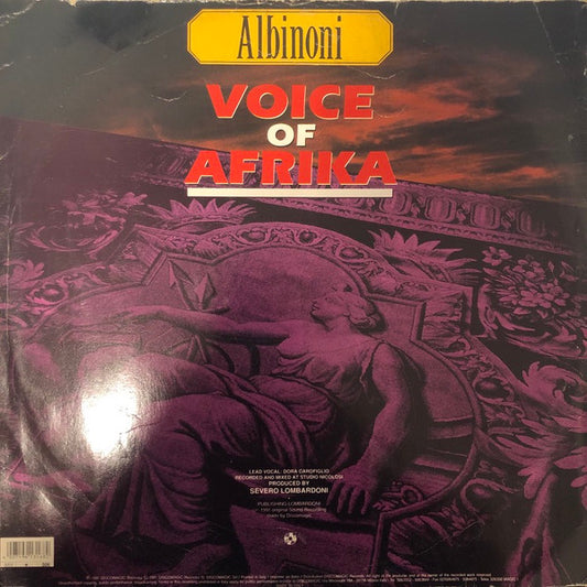Voice Of Africa : Albinoni (12")