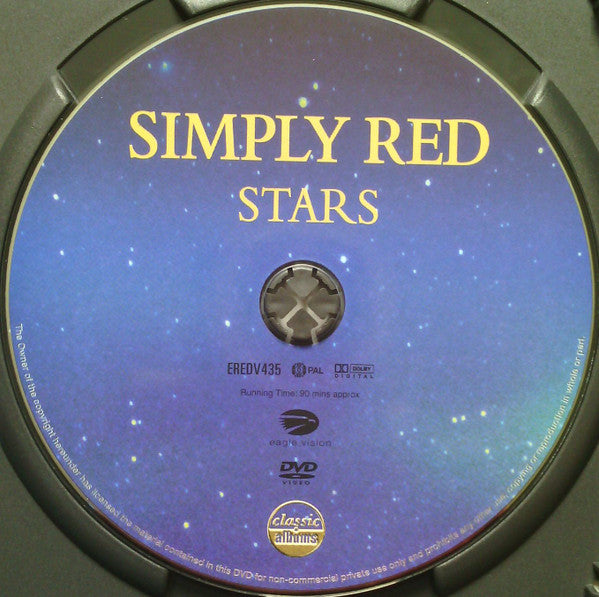 Simply Red : Stars (The Definitive Authorised Story Of The Album) (DVD-V, PAL)