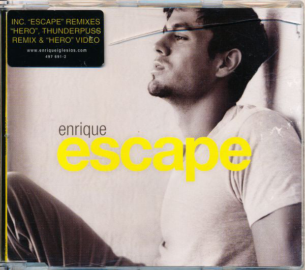 Enrique Iglesias : Escape (CD, Maxi, Enh)