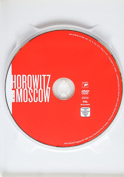 Vladimir Horowitz : Horowitz In Moscow (DVD-V, RE, PAL)
