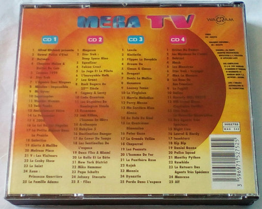 Various : Mega Tv (4xCD, Comp)