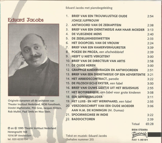 Eduard Jacobs : Jacobs (CD)