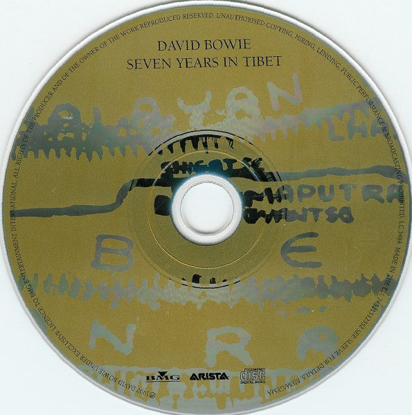 David Bowie : Seven Years In Tibet (CD, Maxi)