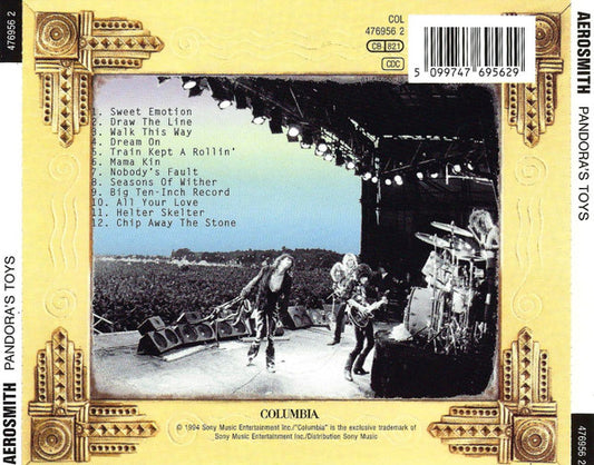 Aerosmith : Pandora's Toys (CD, Comp)