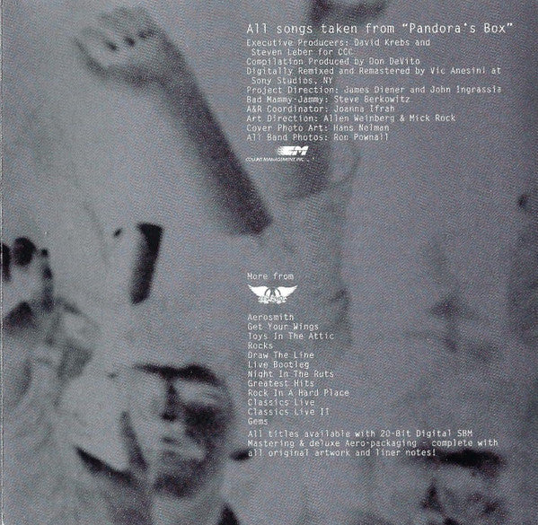 Aerosmith : Pandora's Toys (CD, Comp)