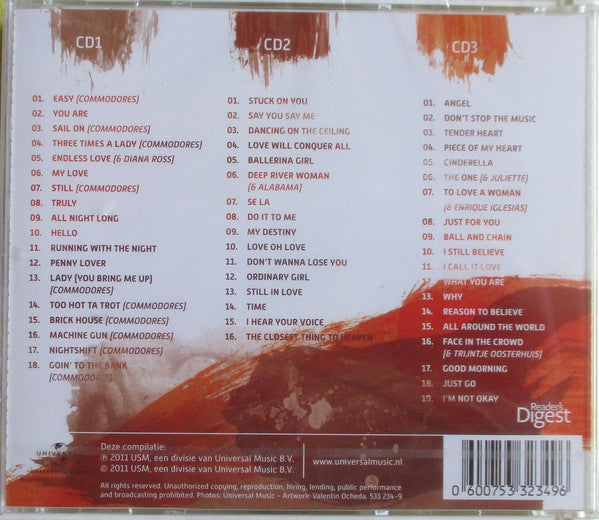 Lionel Richie & Commodores : Lionel Richie & Commodores (3xCD, Comp)