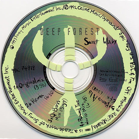Deep Forest : Sweet Lullaby (CD, Maxi)