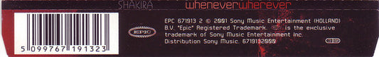 Shakira : Whenever, Wherever (CD, Maxi)