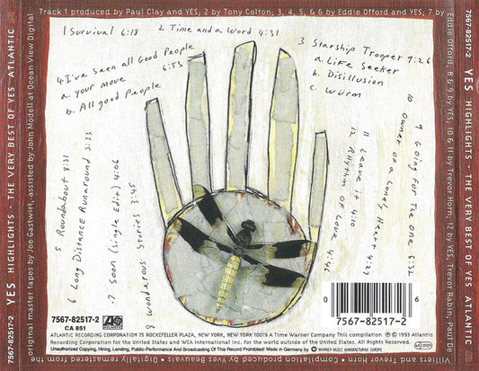 Yes : Highlights The Very Best Of Yes (CD, Comp, RE)