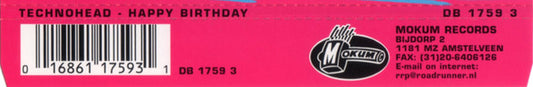 Technohead : Happy Birthday (CD, Single)