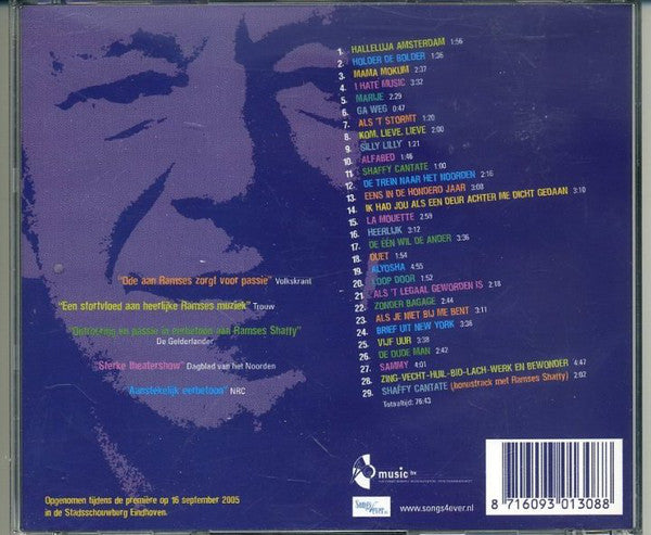 Mylène d'Anjou, Frans van Deursen, Vera Mann : Zing Vecht Huil Bid Lach Werk En Bewonder (Liedjes Uit De Theatershow "Ramses!") (CD, Album)