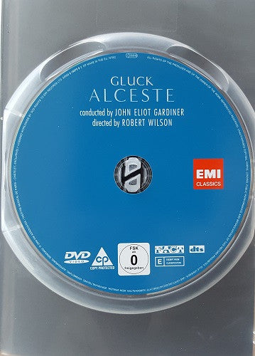 Christoph Willibald Gluck, Anne Sofie Von Otter, Paul Groves, John Eliot Gardiner, The Monteverdi Choir, The English Baroque Soloists , Stage Director: Robert Wilson (2) , Directed For Television And Video By Brian Large : Alceste (DVD-V, Copy Prot., NTSC)