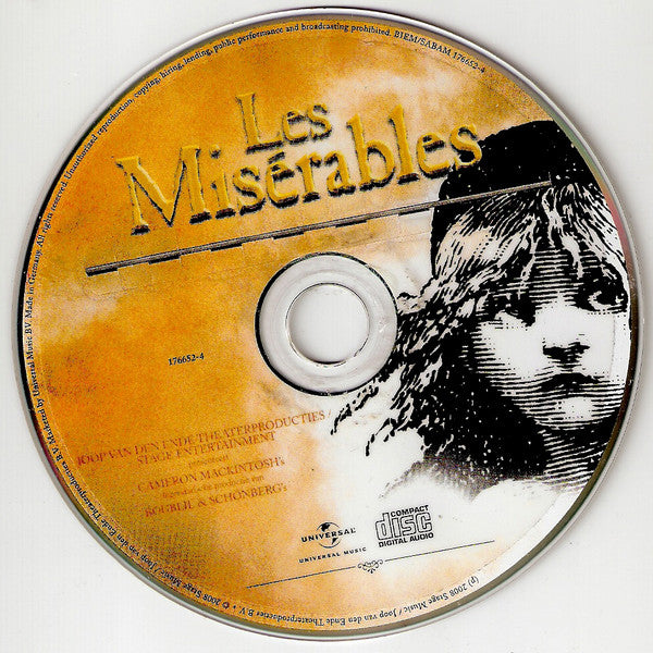 Nederlandse Cast "Les Miserables" : Les Miserables - Nederlands Castalbum 2008/2009 (CD, Album)