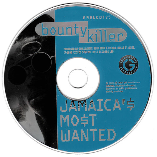 Bounty Killer : Jamaica's Most Wanted (CD, Album)