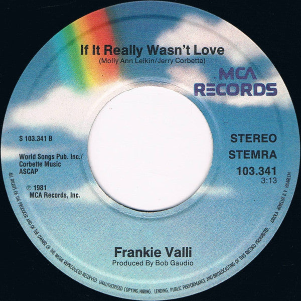 Frankie Valli : Soul (7", Single)