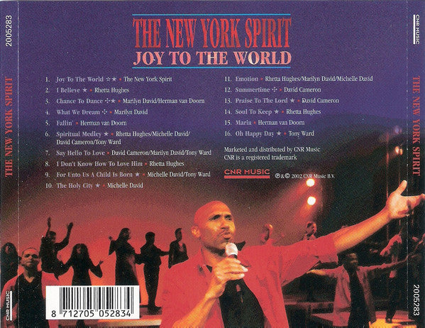 The New York Spirit : Joy To The World (CD, Album)