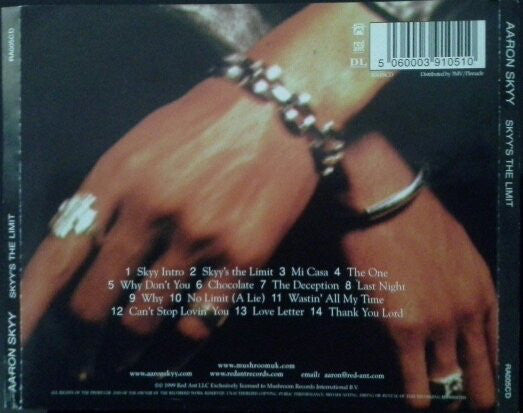 Aaron Skyy : Skyy's The Limit (CD, Album)
