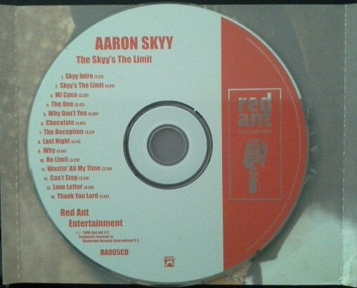Aaron Skyy : Skyy's The Limit (CD, Album)
