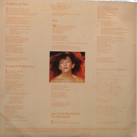 Kate Bush : Lionheart (LP, Album, Gat)