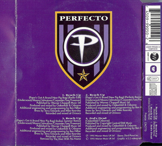 Perfecto Allstarz : Reach Up (Pig Bag) (CD, Single)