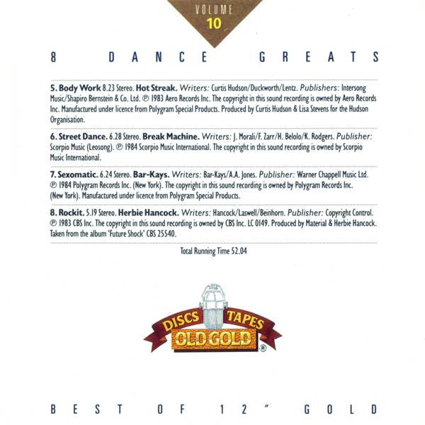 Various : Best Of 12 Inch Gold (Volume 10) (CD, Comp)