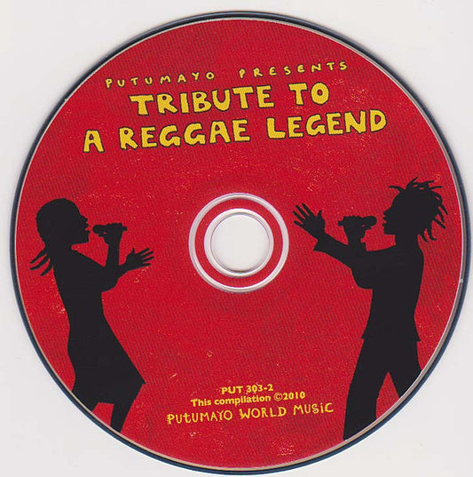 Various : Tribute To A Reggae Legend (CD, Album, Comp)