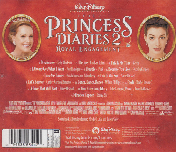 Various : Princess Diaries 2 - Royal Engagement (CD, Comp)