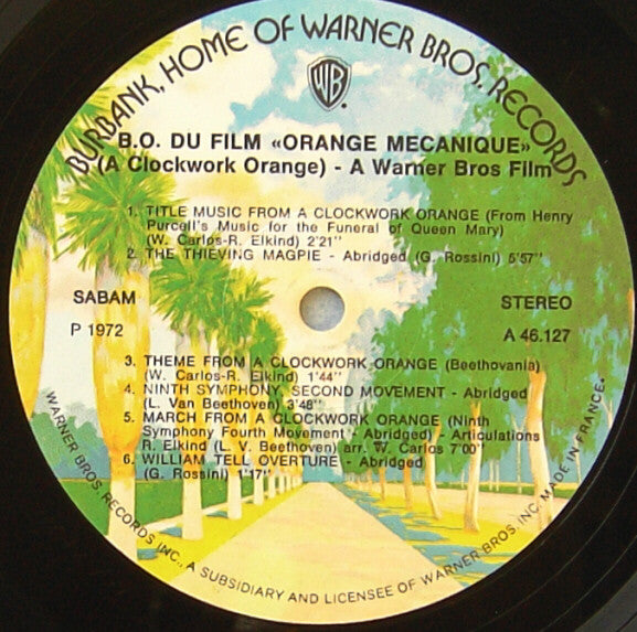 Various : Stanley Kubrick's A Clockwork Orange (LP)