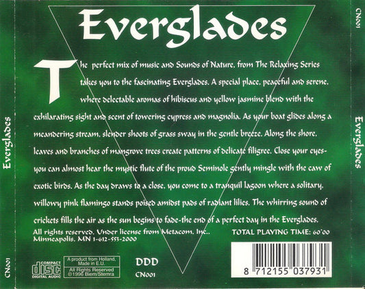 Unknown Artist : Everglades (CD, Album)