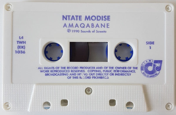 Amaqabane Featuring Blondie Makhene : Ntate Modise (Cass, Album)