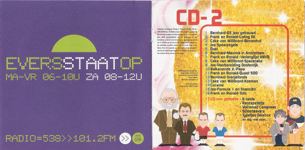 Various : Evers Staat Op... (Hits Uit De 70's En 80's) (2xCD, Comp)