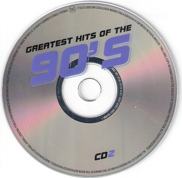 Various : Greatest Hits Of The 90's (3xCD, Comp)