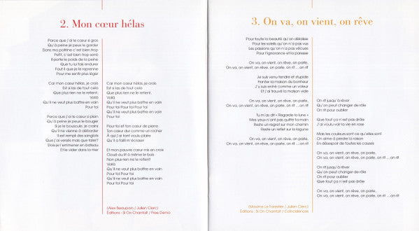 Julien Clerc : Partout La Musique Vient (CD, Album, S/Edition, Boo)