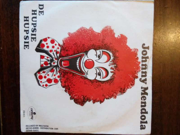 Johnny Mendola : De Hupsie Hupsie (7", Single)