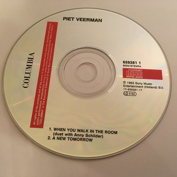 Piet Veerman Duet Met Anny Schilder : When You Walk In The Room (CD, Single)