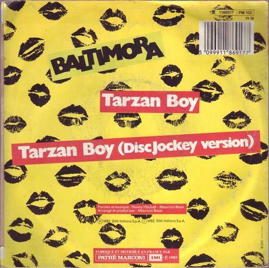 Baltimora : Tarzan Boy (7", Single)