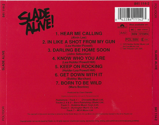Slade : Slade Alive! (CD, Album, RE, RM)