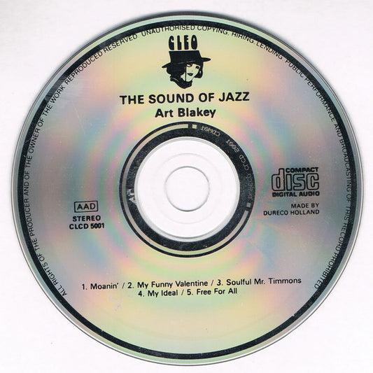 Art Blakey : Sound Of Jazz (CD, Album, RE)
