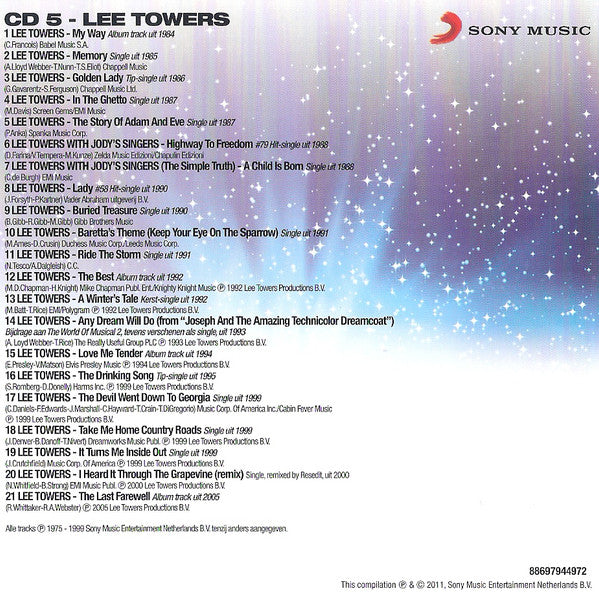 Anita Meyer & Lee Towers : Top 100 (5xCD, Comp)