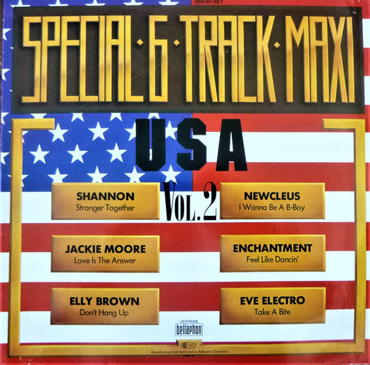 Various : Special 6 Track Maxi - USA Vol.2 (LP, Comp)