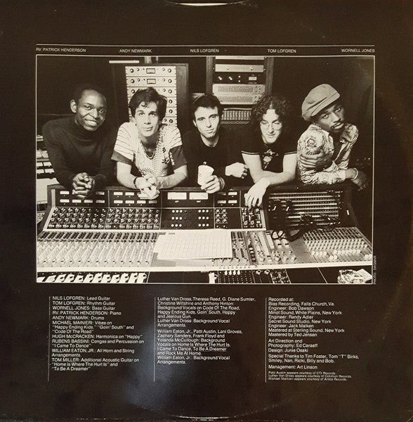 Nils Lofgren : I Came To Dance (LP, Album, Ter)