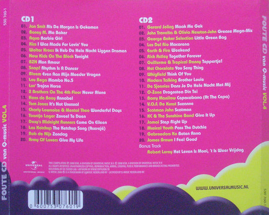 Various : Foute CD Van Q-Music Vol.4 (2xCD, Comp)