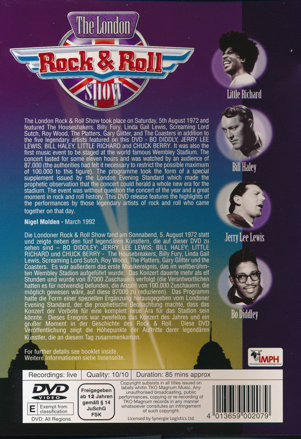 Various : The London Rock & Roll Show (DVD-V)