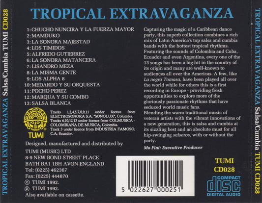 Various : Tropical Extravaganza (CD, Comp, Smplr)