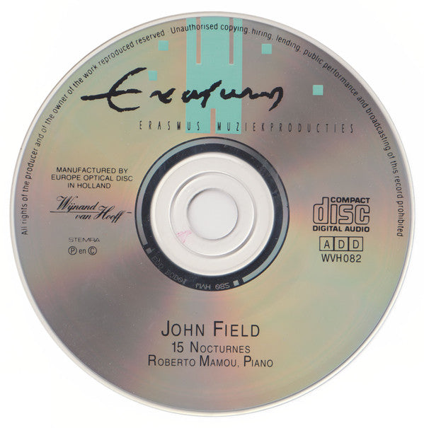 John Field (2), Roberte Mamou : 15 Nocturnes (CD)