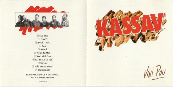 Kassav' : Vini Pou (CD, Album, RE)