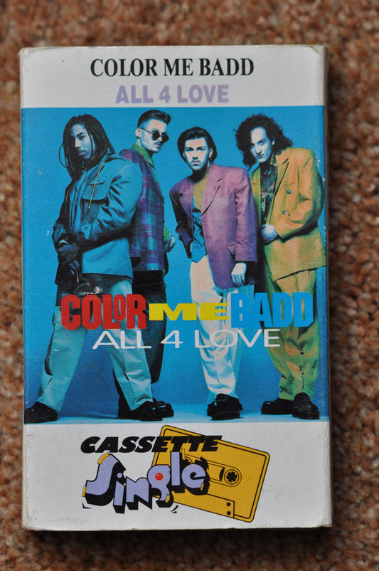 Color Me Badd : All 4 Love (Cass, Single)