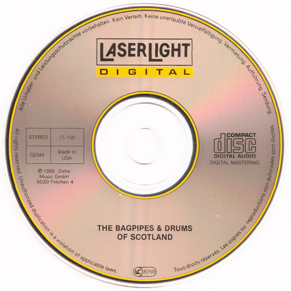 The Gordon Highlanders : The Bagpipes & Drums Of Scotland (CD, Album)