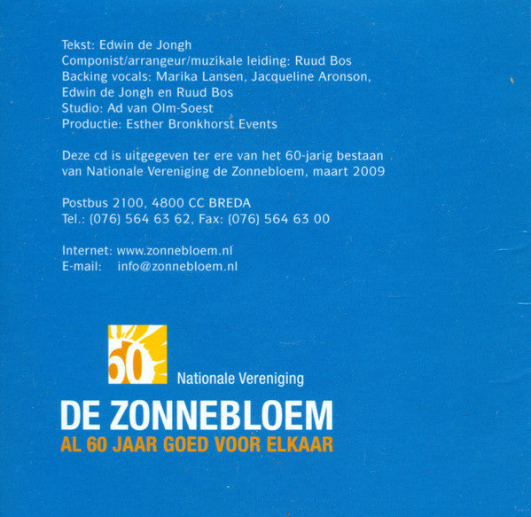 Danny de Munk : Een Zee Van Zonnebloemen (CD, Single)